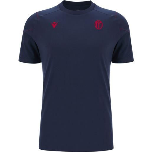 MACRON bologna fc 1909 t-shirt travel 23/24 manica corta adulto