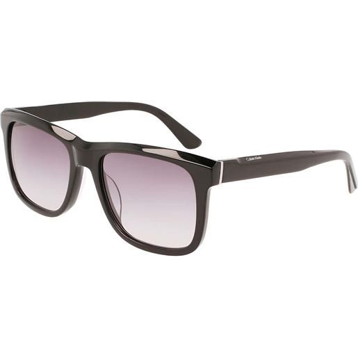 Calvin Klein occhiali da sole Calvin Klein neri forma quadrata ck22519s5618001