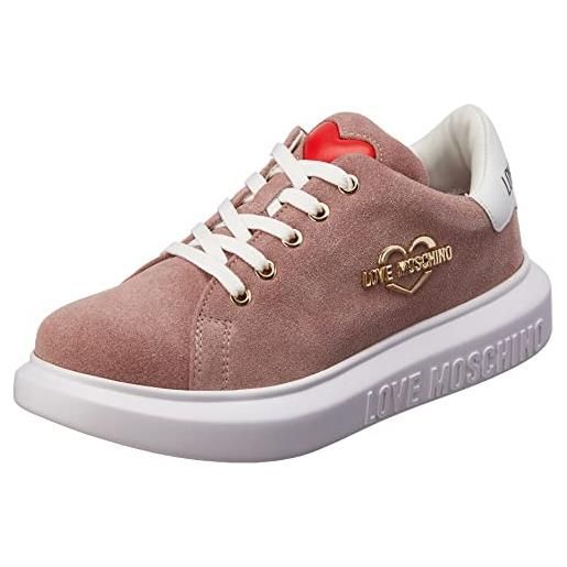 Love Moschino, ja15204g1fig1, sneaker donna , multicolore/rosa , 35 eu
