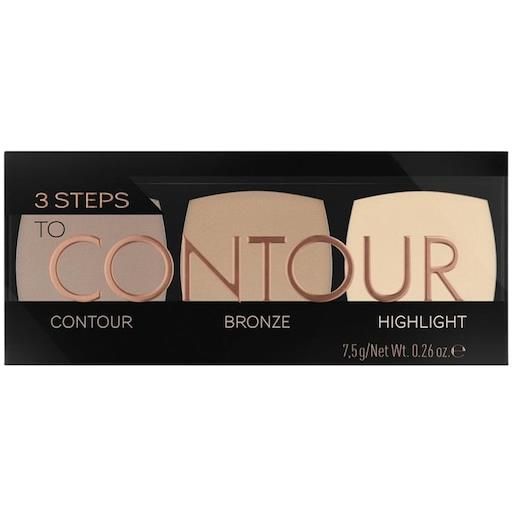 Catrice trucco del viso highlighter 3 steps to contour palette