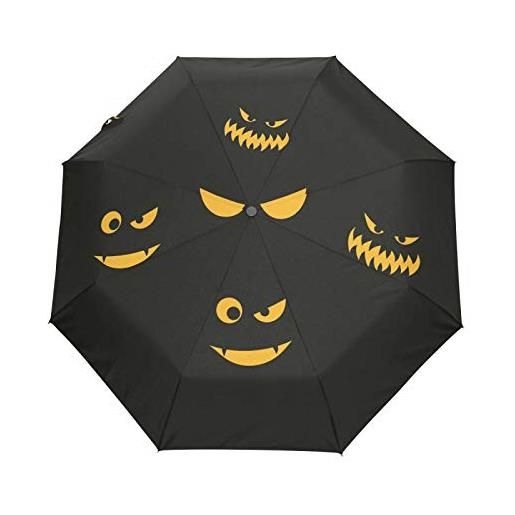 FVFV halloween emozione divertente ombrello pieghevole automatico ombrelli portatile ombrello pieghevoli da viaggio per bambina bambini