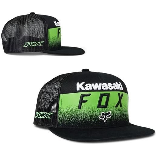 FOX cappellino FOX x kawasaki nero verde FOX un
