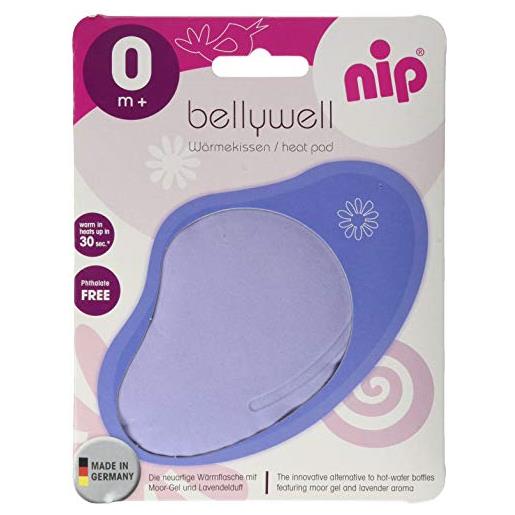 Nip bellywell 61.3771/0 cuscino riscaldante per neonati, lilla