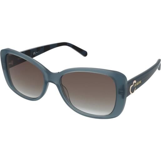 Love Moschino mol054/s gf5/bc | occhiali da sole graduati o non graduati | plastica | farfalla | blu | adrialenti