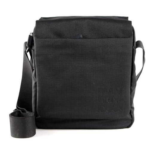 Mandarina Duck district, borsa a tracolla uomo, black ink, taglia unica