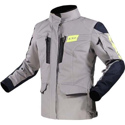 LS2 giacca moto metropolis LS2 colore grigio fluo
