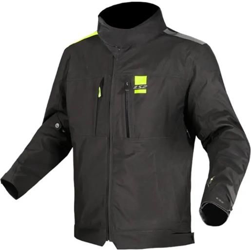 LS2 giacca moto titanium LS2 colore nero giallo