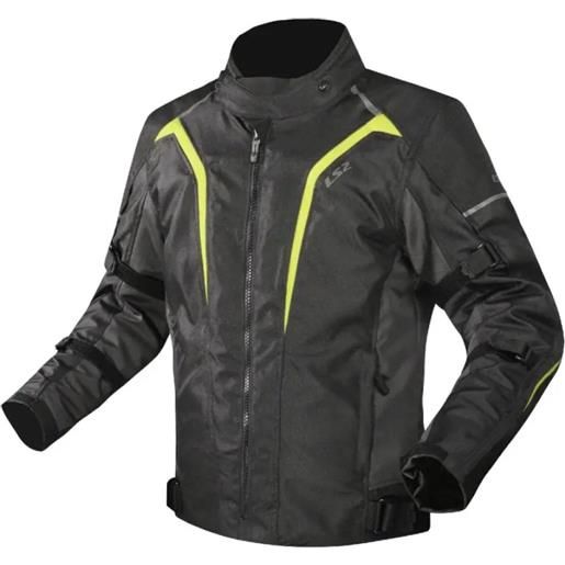 LS2 giacca moto sepang LS2 colore nero fluo