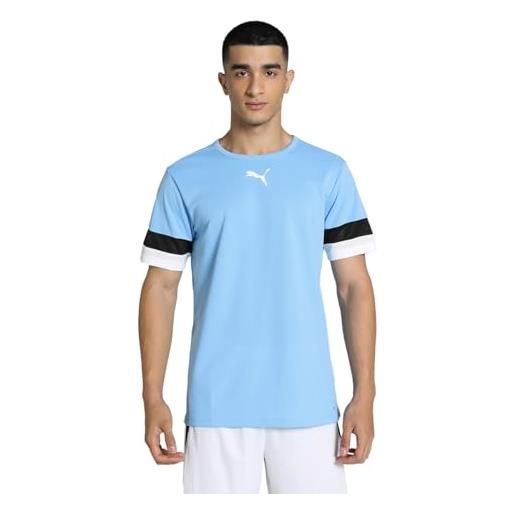 PUMA teamrise jersey, maglietta men's, blu (team light blue, xxl