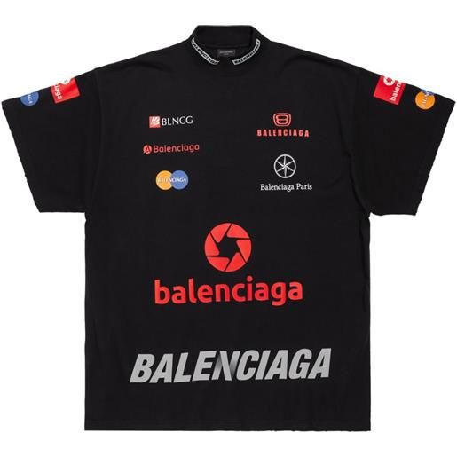 Balenciaga t-shirt top league - nero