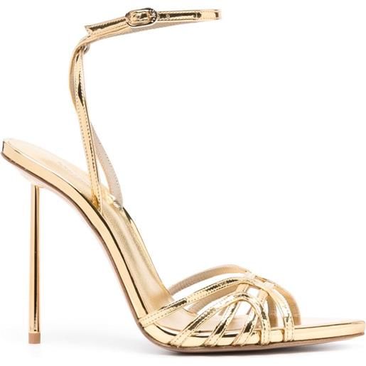 Le Silla sandali bella 115mm metallizzati - oro