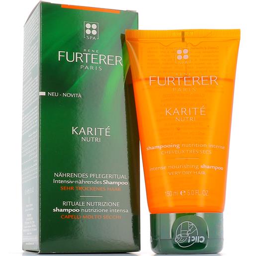 Rene Furterer karite nutri shampoo nutrizione intensa 150ml