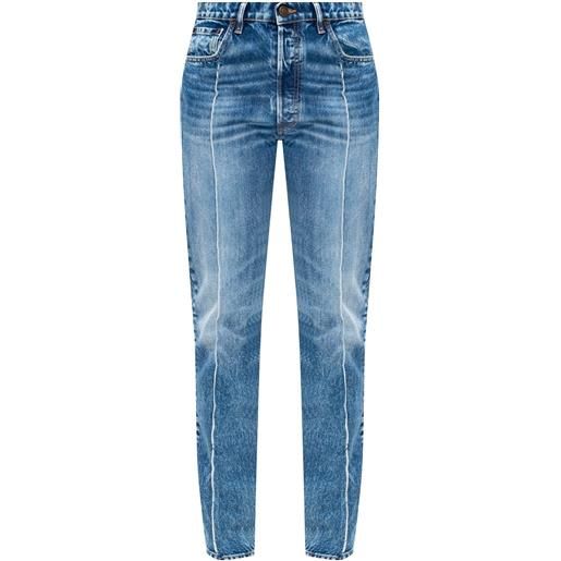 Maison margiela - jeans in cotone e denim