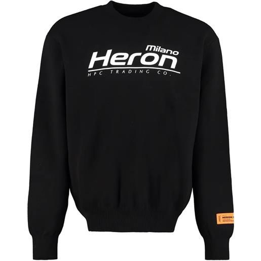 Heron preston maglione con logo