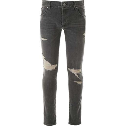 BALMAIN jeans balmain in cotone e denim
