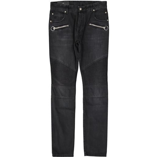 BALMAIN jeans slim in cotone balmain