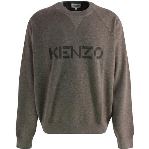 KENZO maglione con logo kenzo