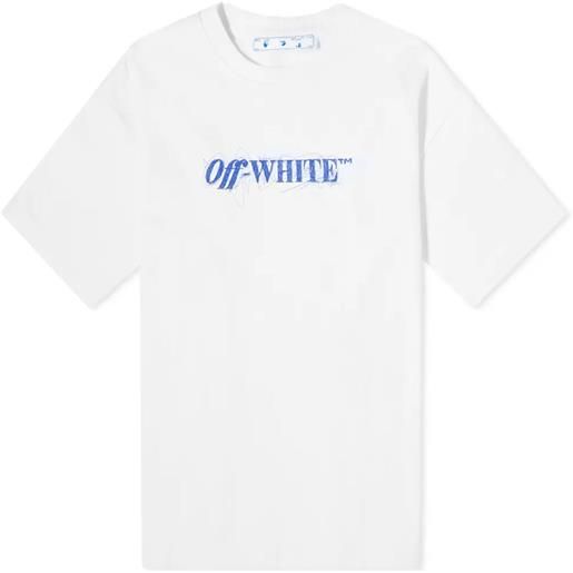 Off-white - vestito in cotone con logo