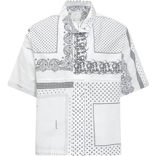 GIVENCHY camicia in cotone stampato givenchy