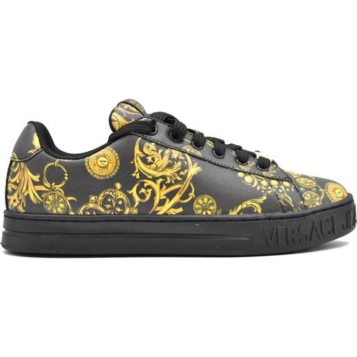 VERSACE JEANS COUTURE versace jeans - sneakers in pelle stampata couture