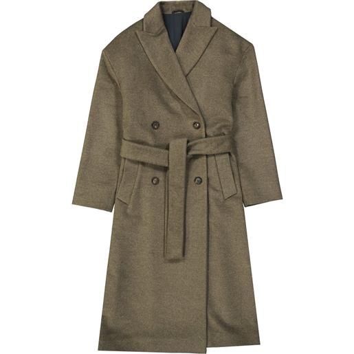 BRUNELLO CUCINELLI cappotto in lana e cashmere brunello cucinelli