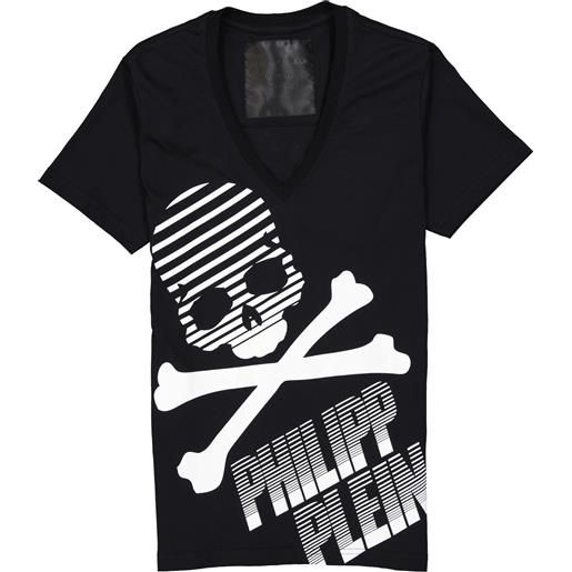 PHILIPP PLEIN t-shirt in cotone con logo philipp plein