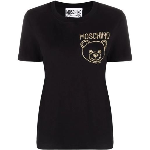 MOSCHINO COUTURE maglietta moschino couture logo in cotone