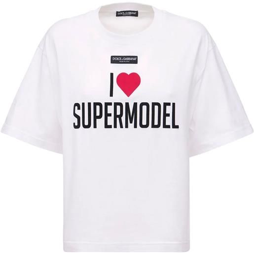 DOLCE & GABBANA maglietta dolce & gabbana supermodel