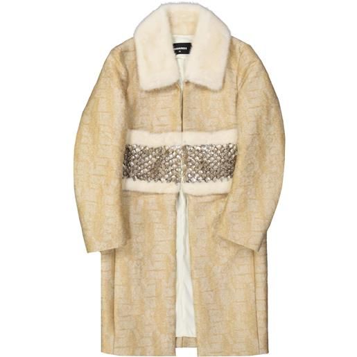 Dsquared2 crystal embellished coat