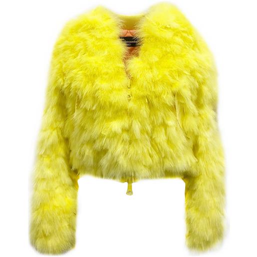 Dsquared2 feathers bomber jacket