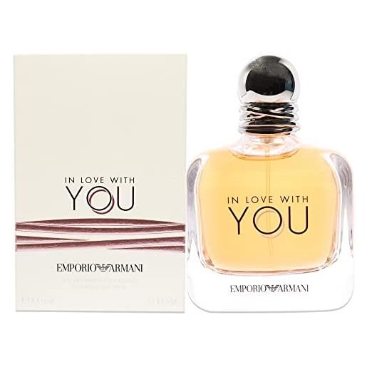 Emporio Armani giorgio armani in love with you eau de parfum vaporizador, color rosa chiaro, 100 ml