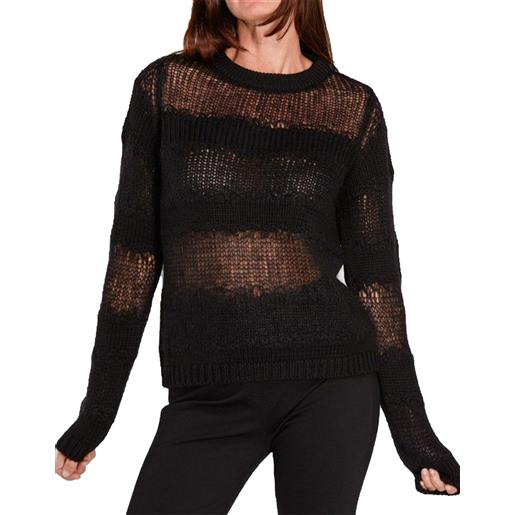 Liviana conti maglione in lana colore nero