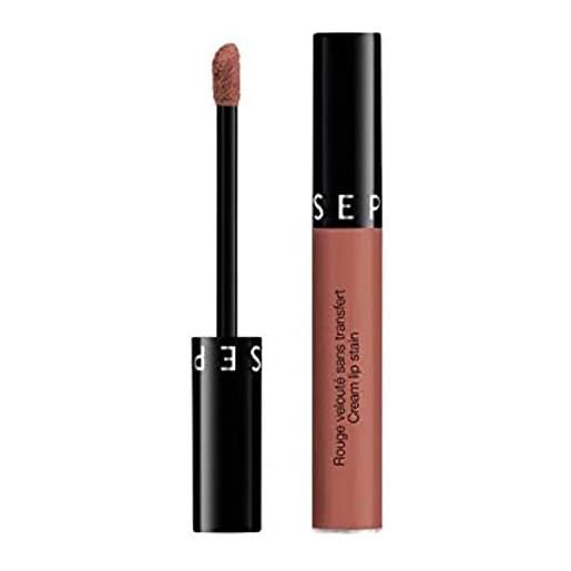 Beauty brands sephora - rossetto cream lip stain no-transfer rosso effetto vellutato - 23 copper blush