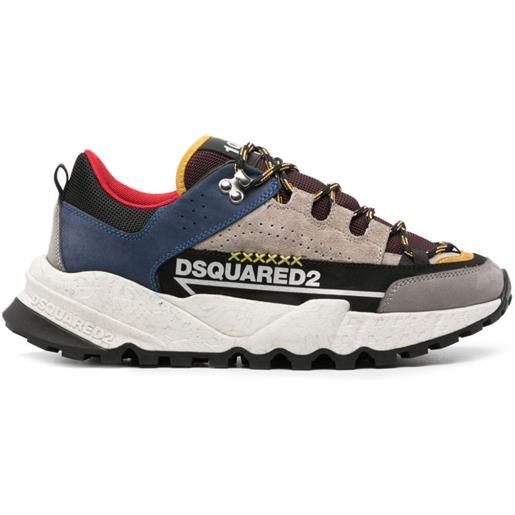 Dsquared2 sneakers con inserti - grigio