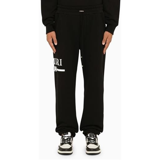 AMIRI pantalone jogging nero in cotone