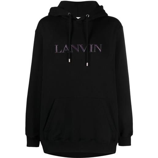 Lanvin felpa con cappuccio - nero