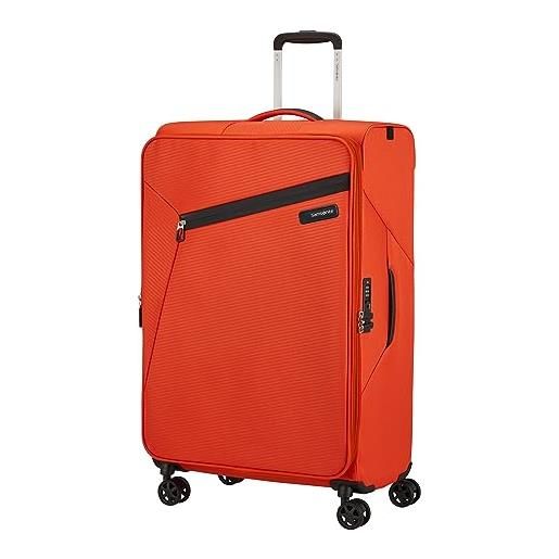 Samsonite litebeam - spinner l, valigia espandibile, arancione (tangerine orange), l (77 cm - 28 l)