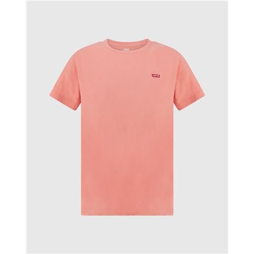 Levi's t-shirt perfect terra cotta arancio donna