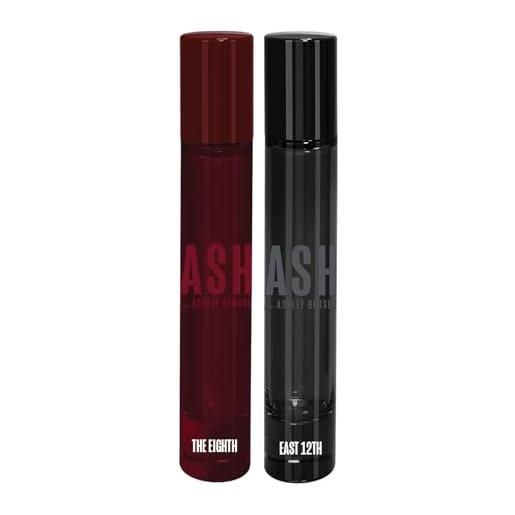Ash by Ashley Benson ash gift set - Ash by Ashley Benson - perfumes for women - sensual and bold fragrances - appealing scents of new york and paris - with floral notes - east 12th and the eighth mini - 2 pc