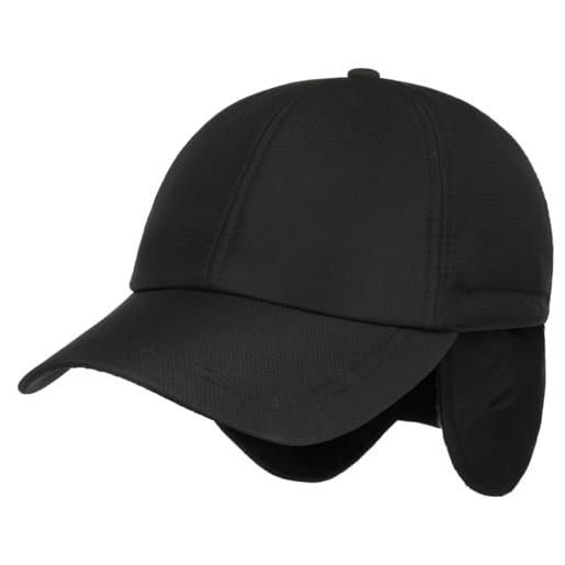 LIPODO cappellino paraorecchie 3m thinsulate donna/uomo - cappello invernale berretto baseball con visiera estate/inverno - s (55-56 cm) blu scuro