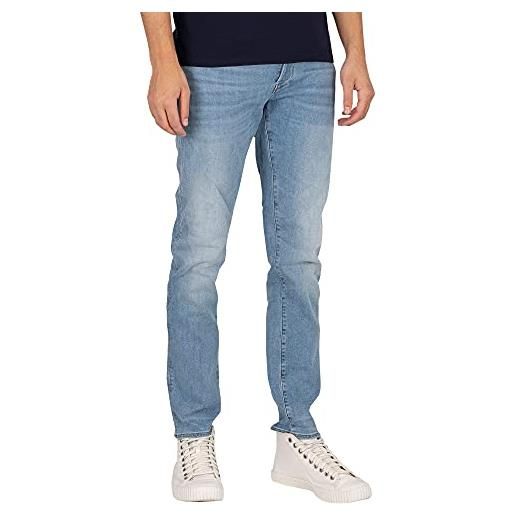 G-STAR RAW 3301 slim - jeans da uomo, blu (lt indaco aged 8968-8436). , 34w x 32l
