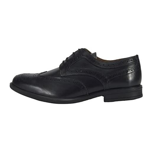 Xica da Silva scarpe stringate brogue uomo, scarpe eleganti, scarpe in pelle, prodotte in portogallo (marrone, numeric_42)