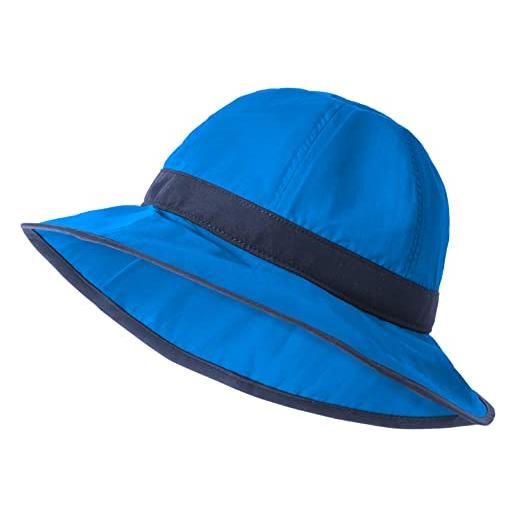 VAUDE solaro sun hat accessories - cappello unisex per bambini, unisex - bambini, accessori. , 42362, blu (radiate blue), m