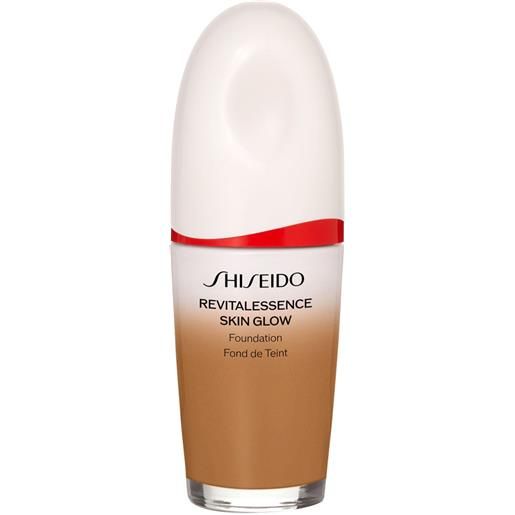 Shiseido revitalessence skin glow foundation 30ml fondotinta liquido glowy finish 420