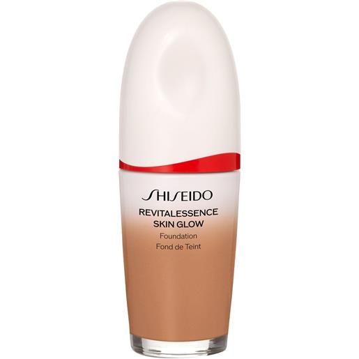Shiseido revitalessence skin glow foundation 30ml fondotinta liquido glowy finish 410