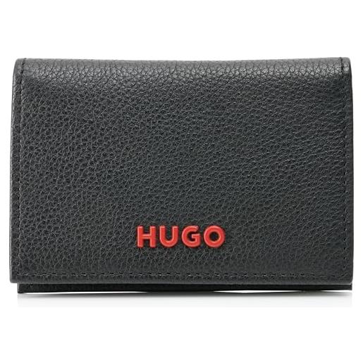 HUGO subway 3.0_bifold uomo card holder, black1