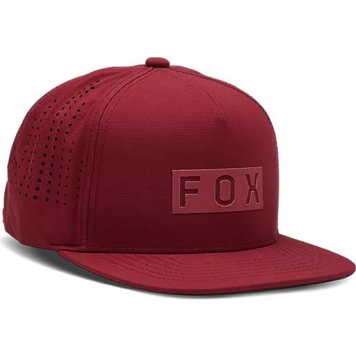 FOX cappellino wordmark tech sb rosso FOX un