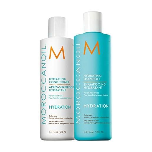 Moroccanoil - pacchetto trattamento, shampoo e balsamo idratanti