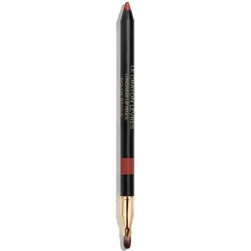 CHANEL le crayon lèvres matita contorno labbra a lunga tenuta 180 - rouge brique