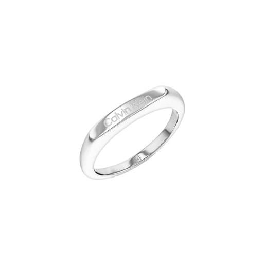Calvin Klein anello da donna collezione faceted - 35000187b